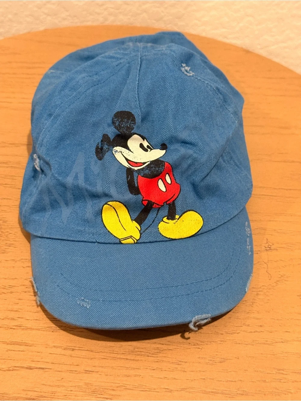 Blue Mickey Mouse Baseball Cap‎
